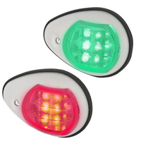 White LED Navigation Lights Port / Red Starboard / Green -SLIMLINE-Profile image
