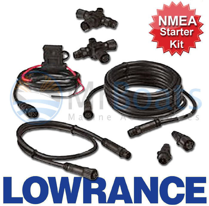 Lowrance 000-0124-69 Network Starter Kit for Boat Engine for sale online 
