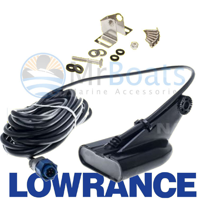 Lowrance 000-10976-001 HDI Skimmer Transducer 83/200 & 455kHz/800kHz