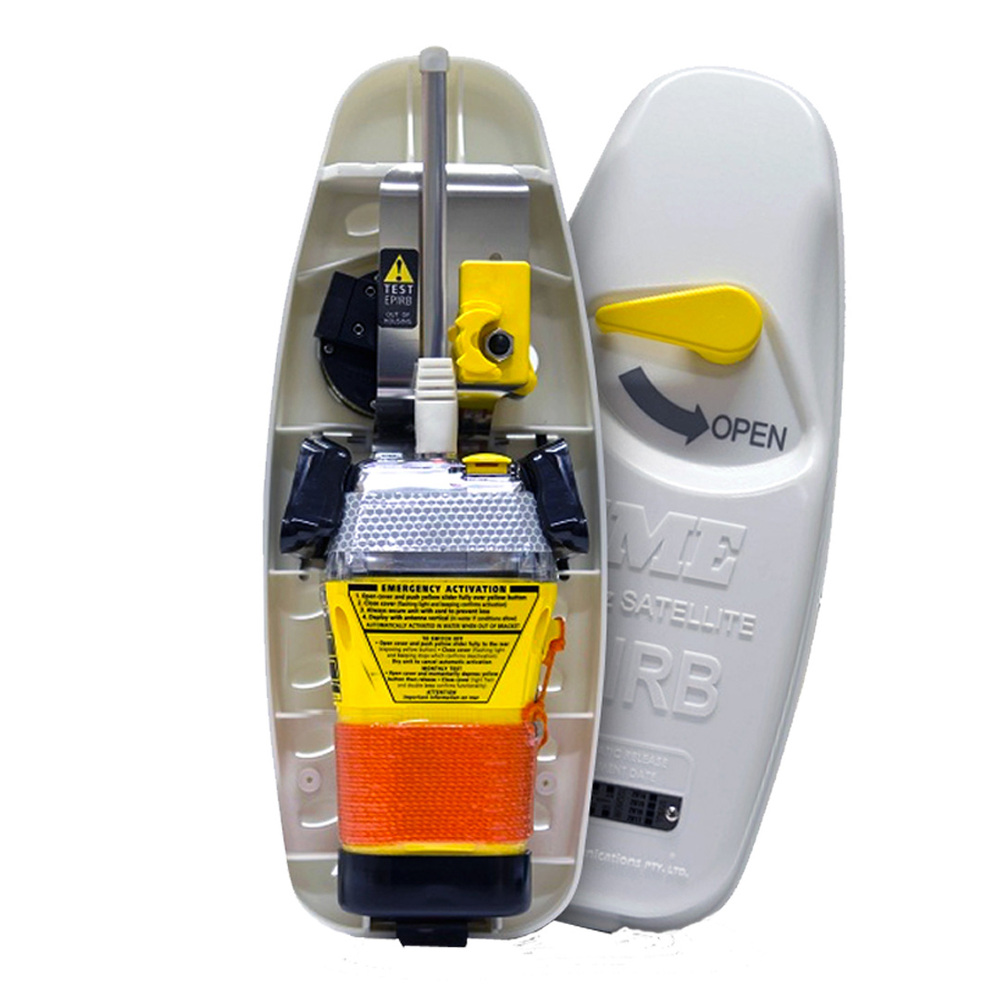 GME MT603FG EPIRB AUTO RELEASE FLOAT FREE Manual Water Activated 406MHz