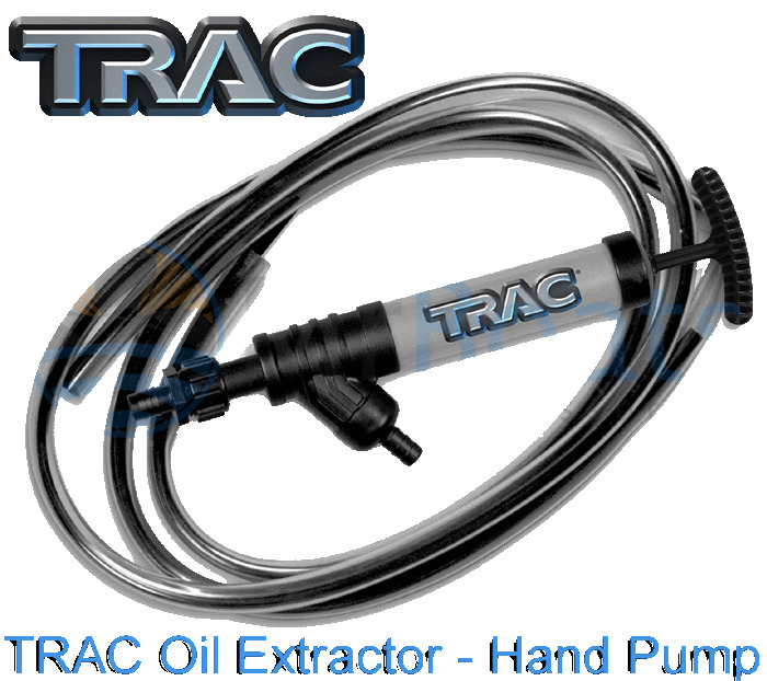 TRAC Oil Fluid Extractor Hand Pump Self Priming Transfer
