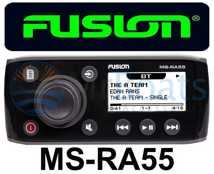 Fusion RA55 Marine Stereo + Built in Bluetooth AM/FM Radio 0100171600