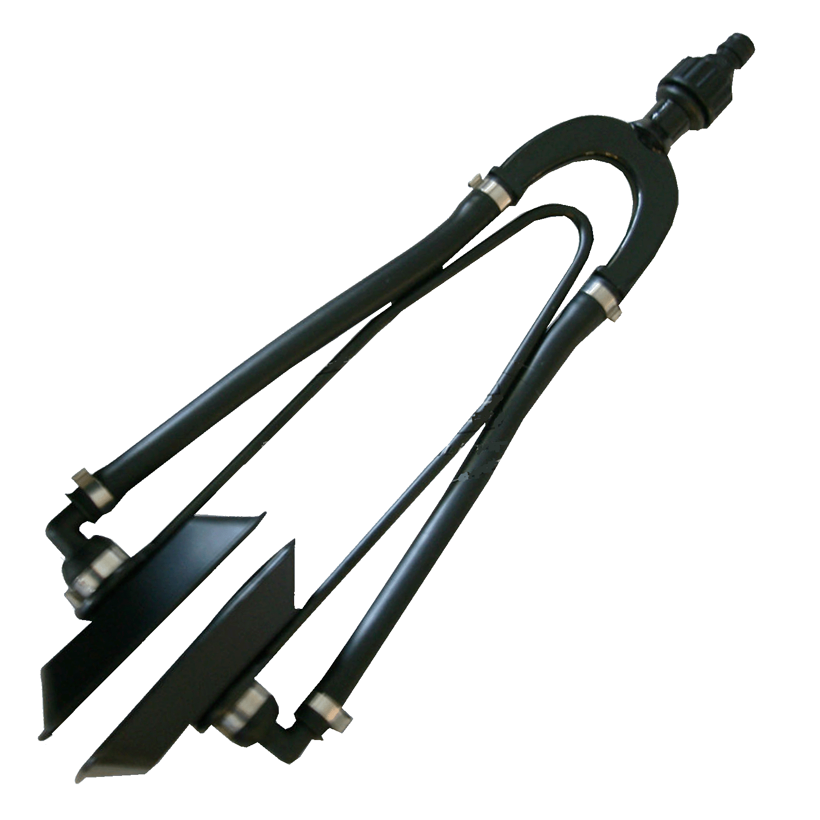 DUAL FEED OUTBOARD FLUSHER NONCORRISIVE EAR MUFFS BOAT MOTOR WATER