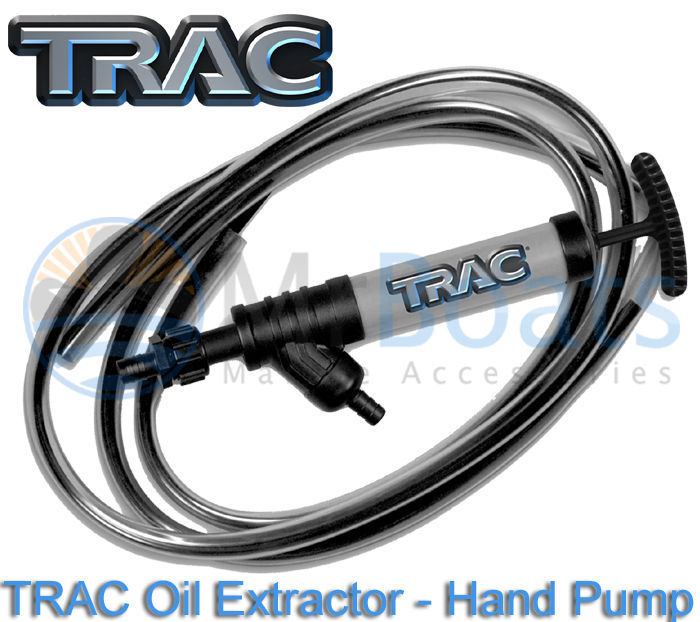 TRAC Oil Fluid Extractor Hand Pump Self Priming Transfer