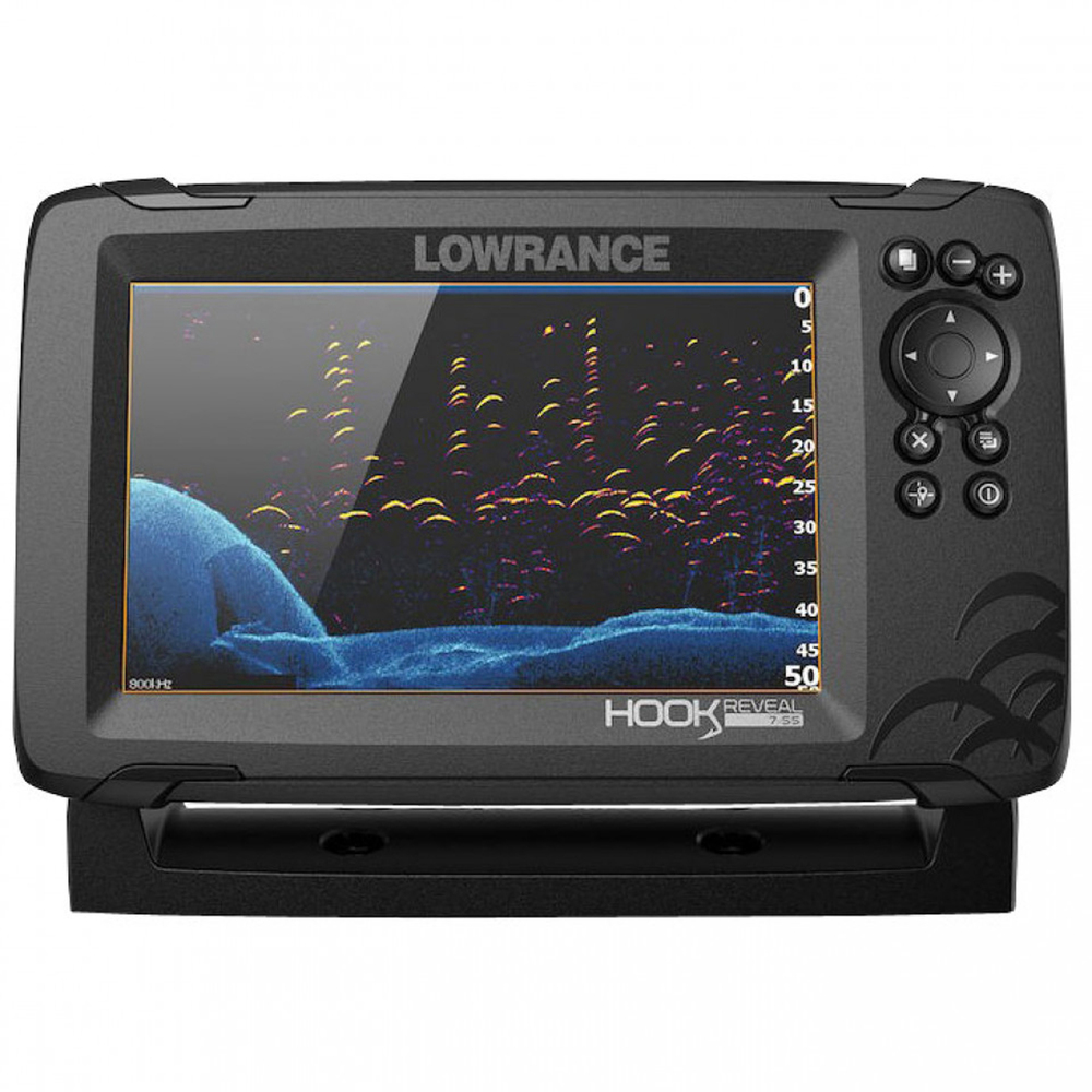 Lowrance Hook Reveal 7 SplitShot - 7-inch Fish Finder with