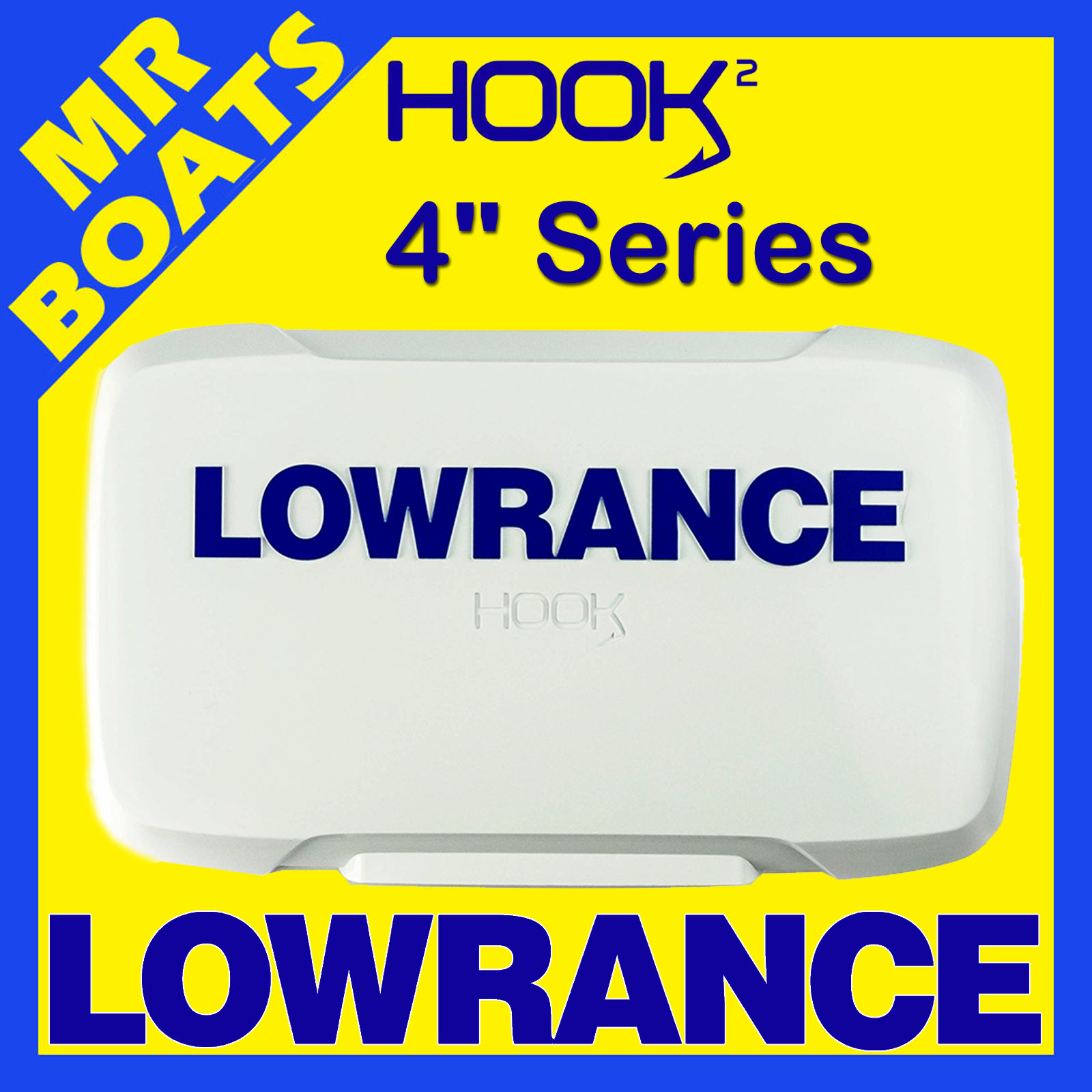 Lowrance Hook2 4X Fishfinder GPS Trackplotter with Cover Bullet