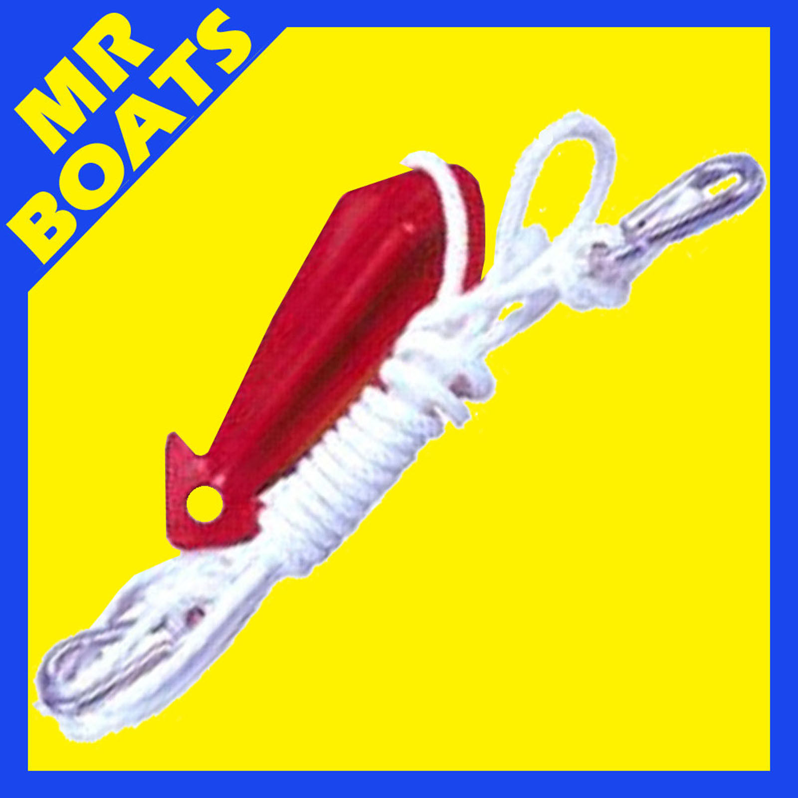 WATERSKI SKI ROPE TOW BRIDLE 12ft Harness Pulley Float Stainless