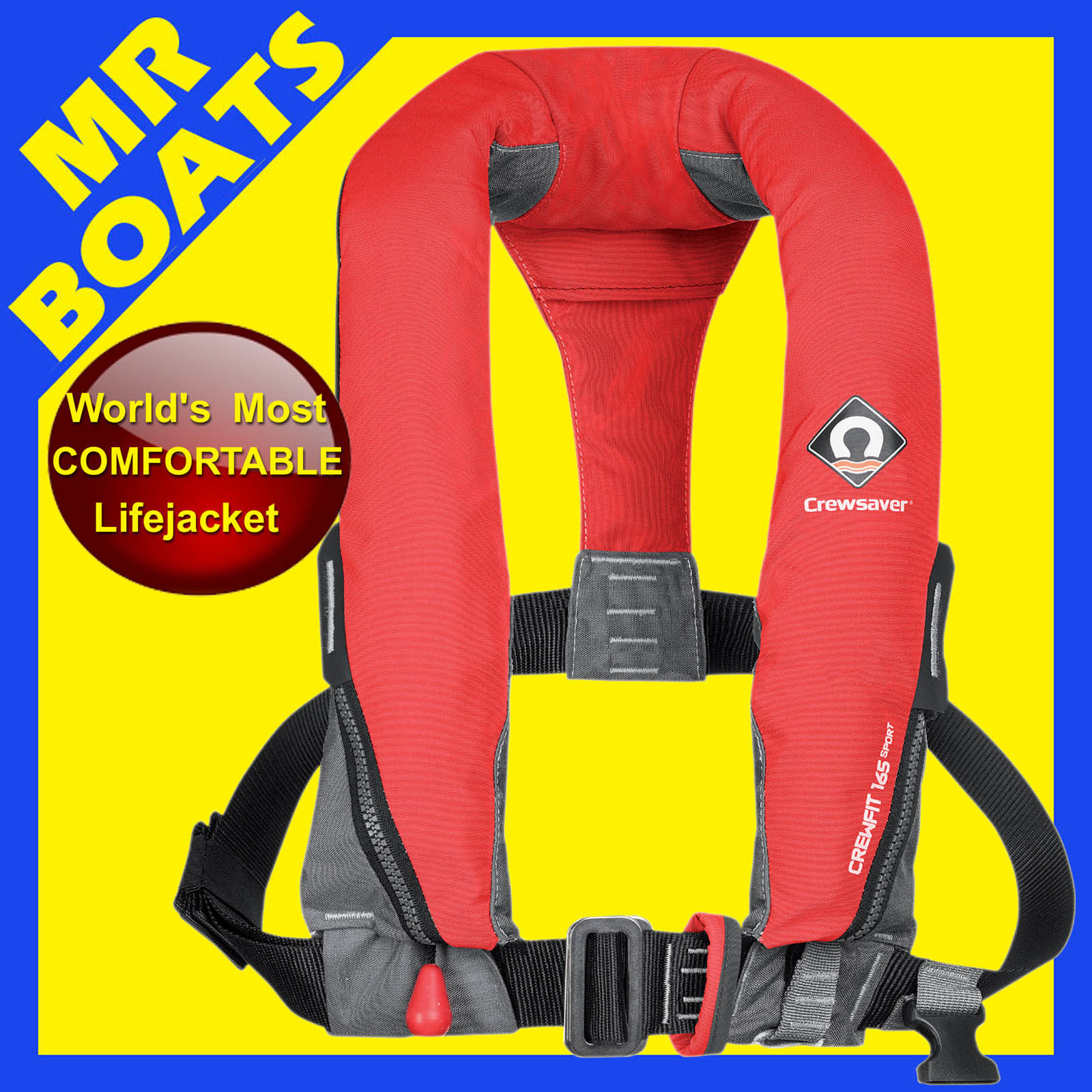 CREWSAVER SPORT INFLATABLE LIFEJACKET Comfortable