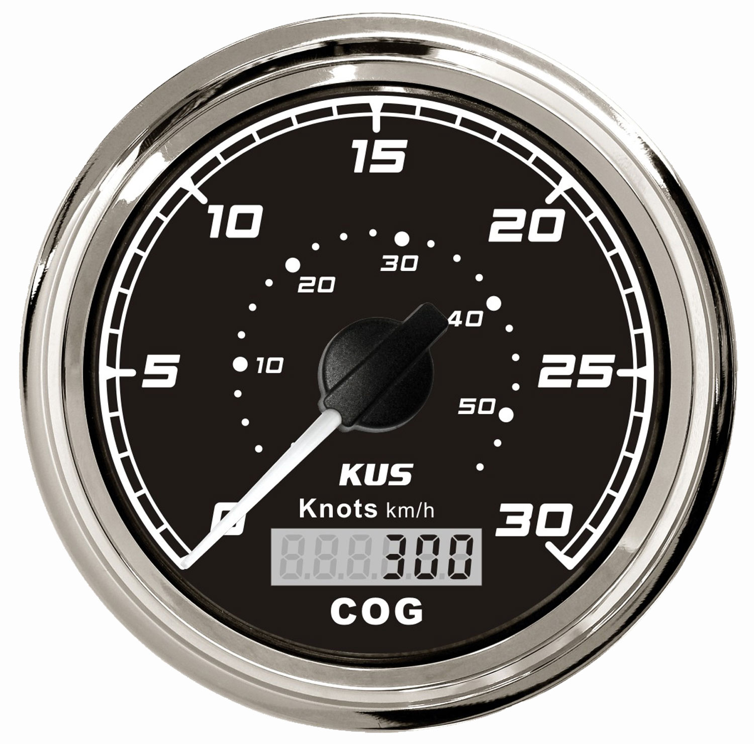thumbnail image 2 of KUS CPOB-WS, 65K, Speedometer Gauge, 12V / 24V, 3 3/8" (85mm) With Backlight 2 of 13