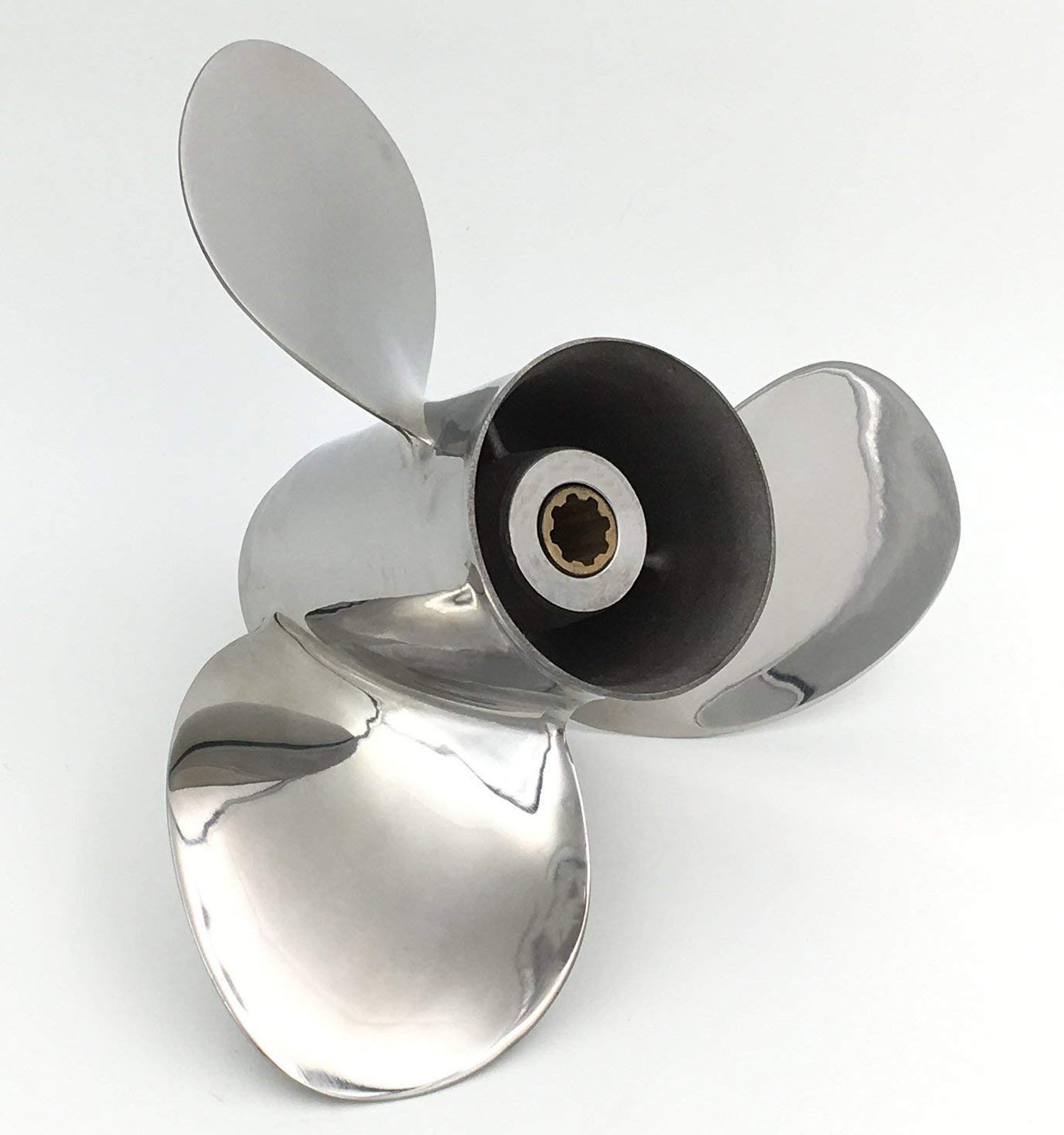 Propeller for Yamaha Outboard 9 7/8 x 12 F 20 25 30 hp 10 splines Aluminium Propeller for Yamaha Outboard 9 7/8 x 12 F 20 25 30 hp 10 splines Aluminium