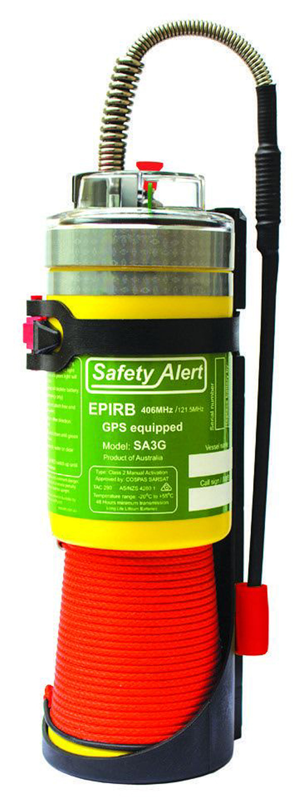 KTI SAFETY ALERT SA3G +GPS 406MHz EPIRB Boat/Marine Emergency Distress Beacon 9345775000062 eBay