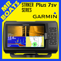 Garmin Striker Plus 7SV Fishfinder GT52HWTM Transducer Built in GPS Fish Finder 010-01874-01 image