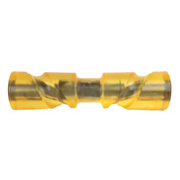 12" - Self Centering - Boat Keel Trailer Roller Polyurethane Yellow 12 Inch image