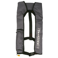 Axis Inflatable Manual Lifejacket - GREY - 150N PFD1 OFFSHORE Boat Manual Life Jacket 600126 image