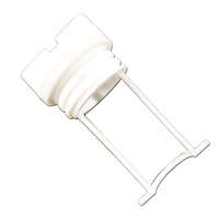 Large Replacement - Bungs Only White - 30mm   Boat Drain Course Thread image