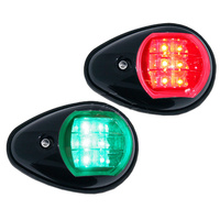 Black LED Navigation Lights Port / Red Starboard / Green -SLIMLINE-Profile image