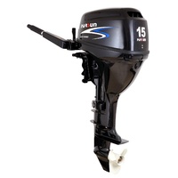 15HP PARSUN OUTBOARD MOTOR Manual Start, Long Shaft, 4-Stroke, WATER COOLED 2YR WARRANTY F15BML image