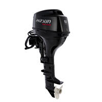 9.8HP PARSUN OUTBOARD MOTOR FORWARD CONTROL / ELECTRIC START Short Shaft, 4-Stroke, WATER COOLED 2YR WARRANTY F9.8BMS image