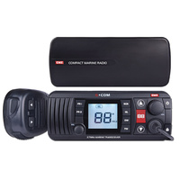 GME GX400 27 Mhz Marine Radio - Black -  27 Meg CB Transceiver GX400B image