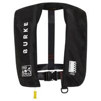 Burke Inflatable Lifejacket Automatic Stylish Black Level 150 (PFD1) 150N Part#: ISSA1501B image