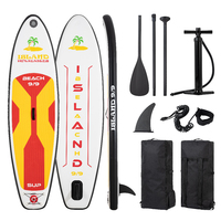 ISLAND BEACH 9.9ft / 3m INFLATABLE STAND UP PADDLEBOARD (SUP) Riders > 100kg Paddle Board image