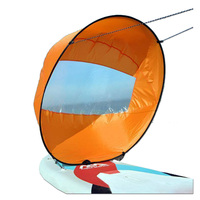 42" - 106cm KAYAK / SUP / CANOE SAIL Foldable Compact Boat Wind Paddle Board Sailing image