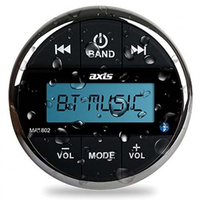 AXIS ✱ MA1802 ✱ Marine Stereo Waterproof AM/FM Radio Bluetooth Music Part#: MA1802 image