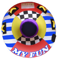 MY FUN 54 Inch SKI BISCUIT TUBE 1 Person / Single Rider Fully enclosed tube cover image