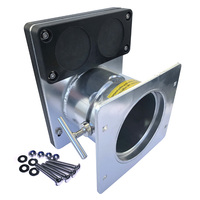 SWIVEL OUTBOARD MOTOR Bracket for Inflatable Tender Boats Up to 9.8hp Outboards image