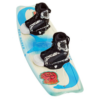 RON MARKS ✱ LITTLE FAT Wakeboard + X-Large Bindings ✱ 137cm Professional Skill level image