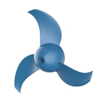 Spare Propeller for TEMO 450 ELECTRIC OUTBOARD MOTOR 17.5cm Diameter Part#: SP991 image