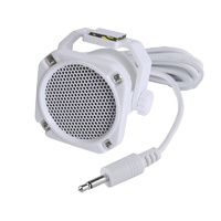 GME SPK45 ✱ Water Resistant Extension Speaker ✱ WHITE Suits: GX300, GX600A, GX600D Marine Radios With Lead, Plug, Mounting Bracket & Mounting Hardware image