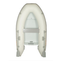 2.7m / 8.9FT ISLAND INFLATABLE BOAT - HYPALON RIB - Aluminium Base RIGID INFLATABLE BOAT NEW OLD STOCK REDUCED CLEARANCE PRICE image
