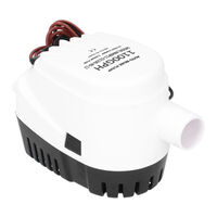1100 GPH AUTOMATIC Boat Bilge Water Pump 12V 1-1/8 Outlet Submersible 1100GPH image