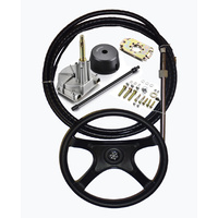 BOAT STEERING KIT ✱ 10FT / 3.1m ✱ Cable Helm Wheel Multiflex Teleflex Morse Compatible image