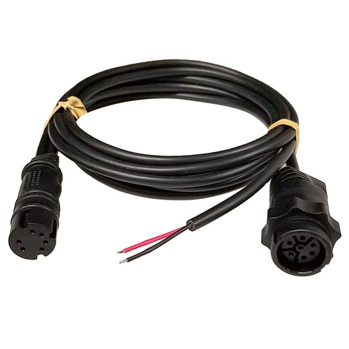 Lowrance Adapter Y - Cable for Hook 2 - 4 & 4x XDCR 7 Pin Part#: 000-14070-001