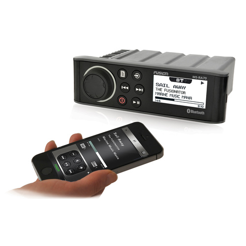 Fusion Marine Stereo Bluetooth IPOD MP3 AM FM AUX 50W RA70 Part #: 010-01516-01