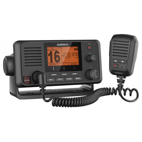 Garmin VHF 215i GPS DSC Marine / Boat Radio 25 Watts Waterproof Rated IPX7 Part #: 010-02097-01