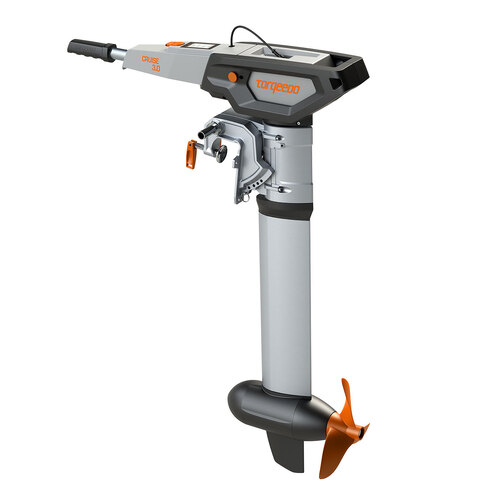 TORQEEDO Cruise 3.0TS Electric Outboard Motor Short Shaft Tiller Steer 6HP 3000W Part#: 1264-00 Epropulsion Navy Killa
