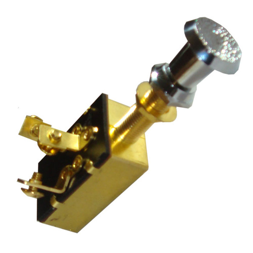 Anchor / Stern / Navigation Light Switch 3 Position Push Pull Marine Boat Island Marine