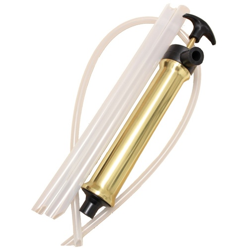 Brass Oil Transfer Sump Pump for Inboard / Outboard Boat Engine Portable Easy to use