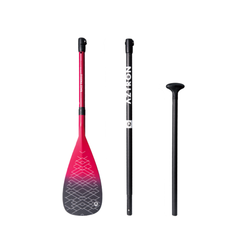 Aztron RACE Carbon 100% SUP Paddle 3 piece 180-220cm Fully Adjustable