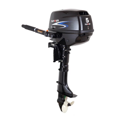5HP PARSUN OUTBOARD MOTOR Long Shaft 4-Stroke Manual Start WATER COOLED 2YR WARRANTY F5BML