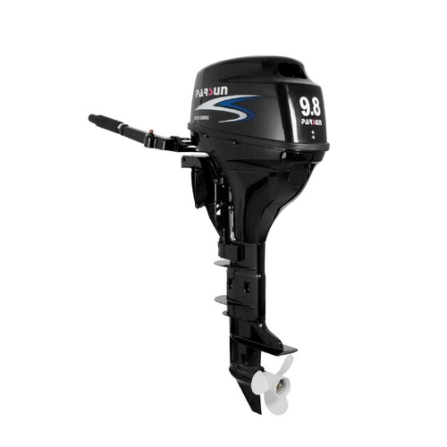 9.8HP PARSUN OUTBOARD MOTOR Long Shaft, 4-Stroke, Manual Start, WATER COOLED 2YR WARRANTY F9.8BML