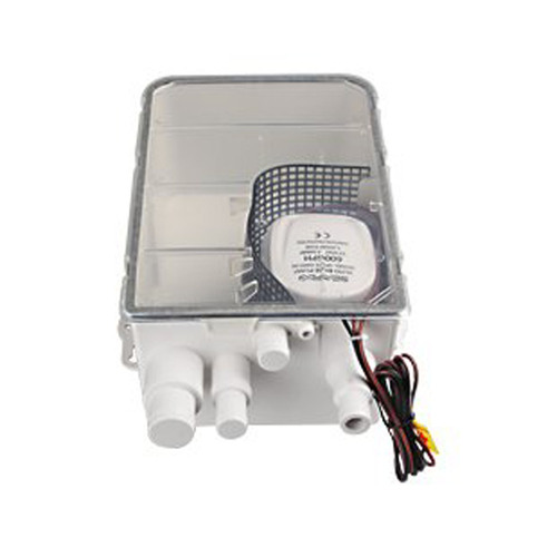 750GPH SHOWER SUMP PUMP 12V System Auto Waste Water Bilge Drain Box For Boat or Caravan