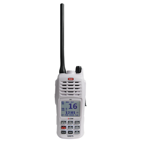 GME GX875 DSC Handheld Marine VHF Radio with DSC GX875W