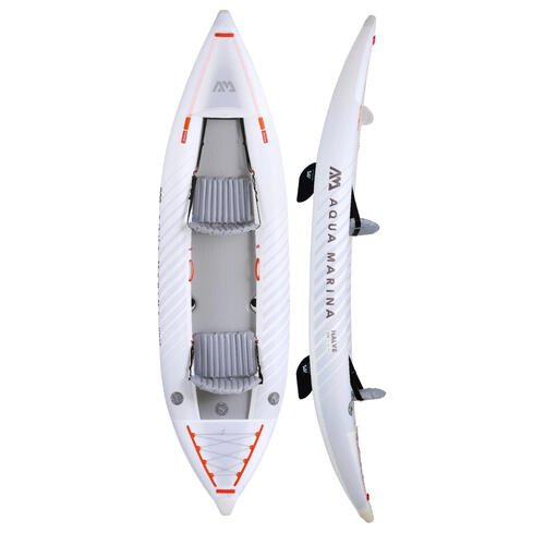 Aqua Marina Halve - Ultra-light Packayak 1- 2 person Dropstitch Deck Inflatable Kayak