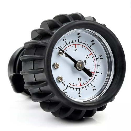 Pressure gauge for inflatable boats, dinghy, yacht tender or SUP