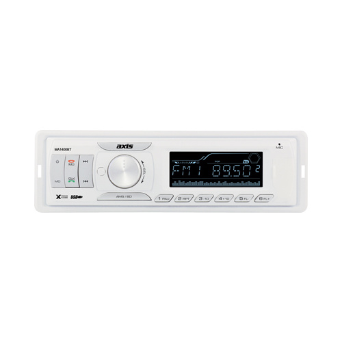 Axis Marine Radio Stereo Bluetooth Streaming AM/FM MA1400BT