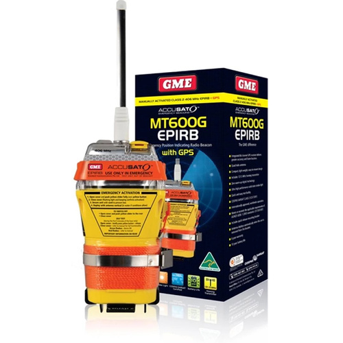 GME MT600G - GPS Version - EPIRB 406MHZ Emergency Safety Beacon Manual PLB 